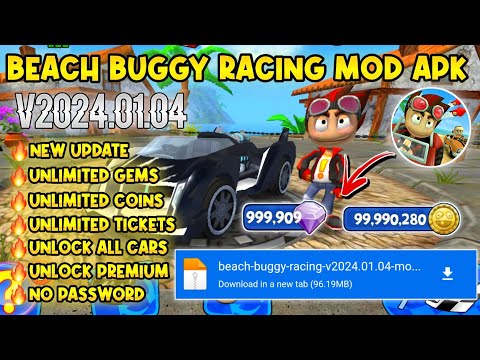 Beach Buggy Racing Mod Apk v2024.01.04 Dinero ilimitado y desbloquear todo (ACTUALIZACIÓN)