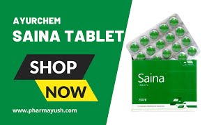 Ayurchem Saina Tablet | Common cold, running nose, rhinitis, sinusitis, influenza.