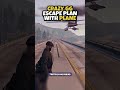 Crazy GG Escape Plan With Plane