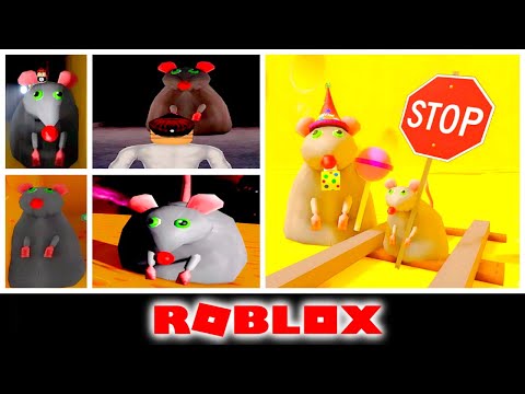 Roblox Cheese Escape Rat Remix Part 3 (in 20 Roblox Games)
