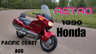 1990 Honda PC Pacific Coast 800 2023 Review. Ep.554 #honda # 1990