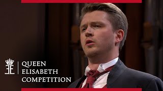 Mendelssohn Es ist genug | Samuel Hasselhorn - Queen Elisabeth Competition 2018