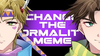 【手描きジョジョ】波紋戦士でChange the Formality | meme 【⚠️点滅、血】