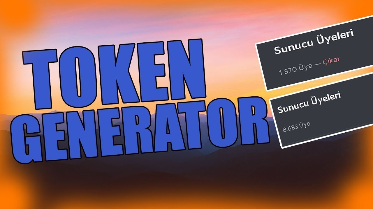Discord Token Generator 2022 Youtube