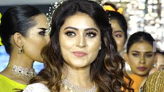 Actress Sneha walks the Fashion Ramp in Crowne Celebrations 2021 The Grande Fashion Show