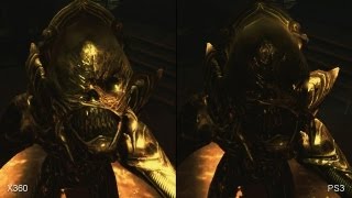 Aliens Colonial Marines: Xbox 360 vs. PS3 Comparison Video