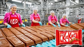 How It's Made: KitKat, M\u0026M, Pringles, Mike and Ikes