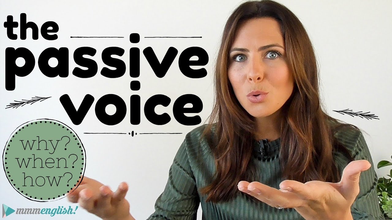 How To Use The Passive Voice ёяше English Grammar Lesson Youtube How To Use The Passive Voice ёяше English Grammar Lesson Youtube