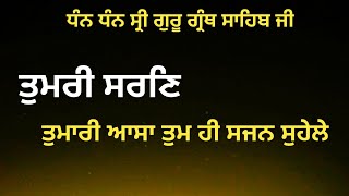 ਤੁਮਰੀ ਸਰਣਿ ਤੁਮਾਰੀ ਆਸਾ ਤੁਮ ਹੀ ਸਜਨ ਸੁਹੇਲੇ || ਗੁਰਬਾਣੀ || Gurbani