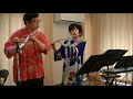 桜～sakura　 flute duo recolte　フルート・デュオれこると