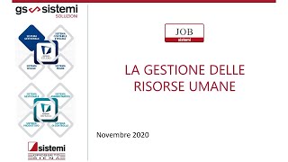 Webinar - La gestione delle Risorse Umane