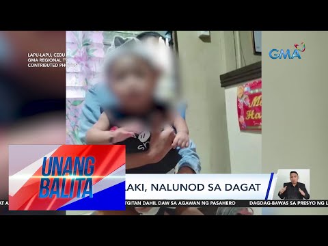 Batang lalaki, nalunod sa dagat Unang Balita