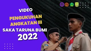 Vlog Kegiatan Pengukuhan Saka Taruna Bumi Angkatan 3