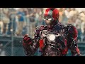 Tony stark fights on the track | Iron man 2 (2010) | Race track transformation scene