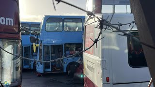 NXWM Bus Graveyard (Miller Street) Birmingham (22/12/22)