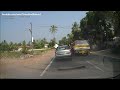 driving in front of kannankulangara temple thrippunithura ernakulam cochin kochi kerala india