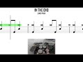 In The End  Linkin Park🥁 Hard Beginner Version