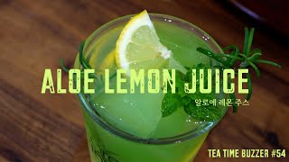 Aloe lemon juice to soothe dry time 💚_ Music Home Cafe (4k)