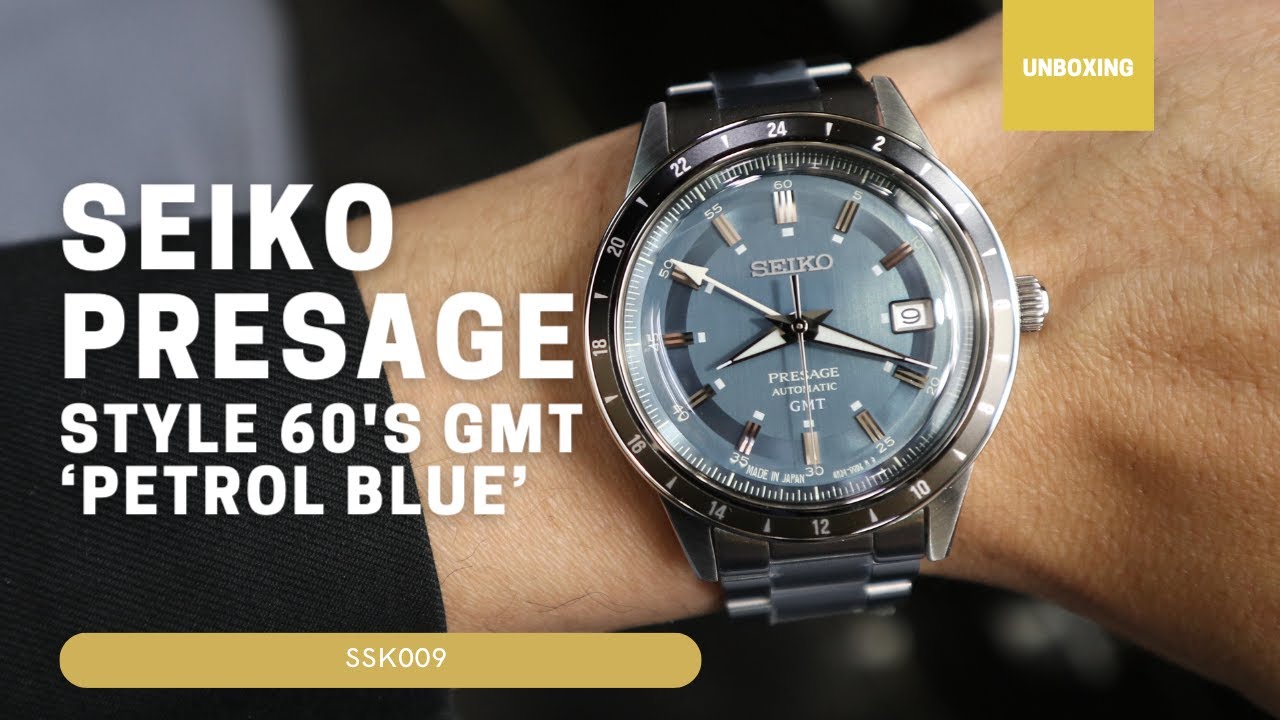 First Look: The New Seiko Presage Style60's GMT SSK015, 50% OFF