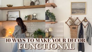 FUNCTIONAL HOME DECOR FOR 2025 | home decor tips for 2025!