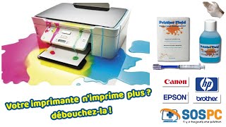 Votre imprimante n'imprime plus ? Ne la jetez pas, débouchez-la !