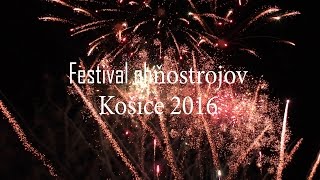 Festival ohňostrojov | Košice | 4K | pyromuzikálny ohňostroj | Alex Mohler