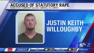 Campus police officer accused of statutory rape