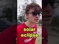 When You Watch The Solar Eclipse #shorts