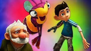 Zak's Funny Flying friends's Celebration | Insectibles | Animated Cartoon Series