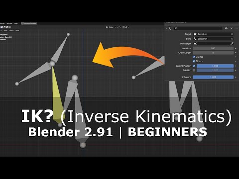 IK? | Blender Inverse Kinematics | Beginners Tutorial