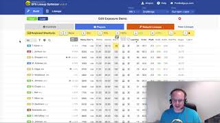 Mastering The DFS Lineup Optimizer #4: Controlling Exposure