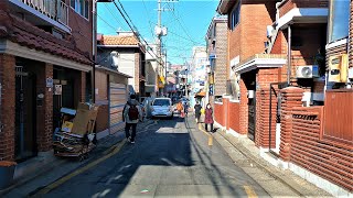 대한민국 서울시 금천구 시흥동 주변 골목 드라이브 영상