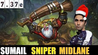 🤯 SUMAIL [SNIPER] MID 7.37E- DOTA 2 HIGHEST MMR MATCH#dota2  #dota2gameplay  #sumail