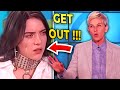 Celebrities Who Insulted Ellen Degenere On Her Own Show...