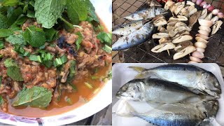 ป่นเห็ดเฟียง น้ำพริกเห็ดฟางปลาทู