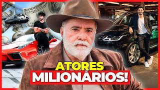 55 ATORES DA GLOBO MAIS RICOS DO BRASIL QUE GANHAM SALÁRIOS MILIONÁRIOS! 🤑