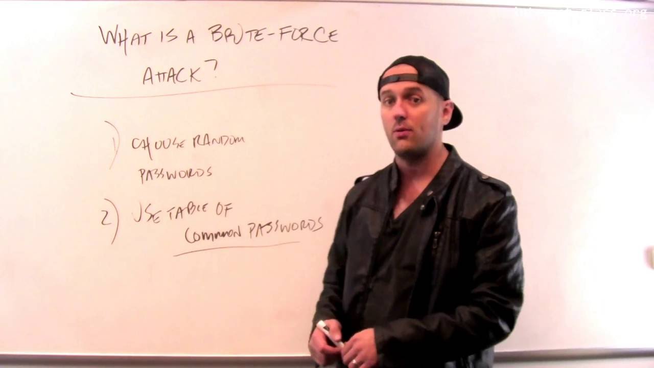 What Is A Brute Force Attack? - YouTube