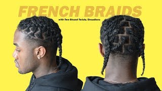 How To Two Strand Twist Playboi Carti Ian Connor Inspired Black