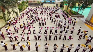 🏀 Udaan - 2024-25 || ⛹️ Annual Sports meets Inauguration🤾 || Grade 7, 8 \u0026 9 Aerobics performance 🕺🤸