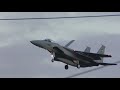 f 2a f 15j戦闘機到着！　入間基地航空祭2017