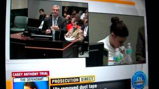 M.E. TESTIFIES CRIME SCENE PHOTOS CASEY ANTHONY'S HEAD DOWN
