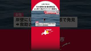 〈真冬の冷たい海に乗用車転落〉1時間半後に男性2人意識不明で搬送…うち1人死亡 女性は岸壁にしがみついた状態で発見「2人と車に乗っていた」―付近では『ドリフトの音がうるさい』と苦情も 北海道釧路市