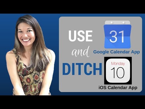 Utilice la aplicación Google Calendar y abandone el calendario de iOS