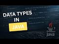 Data Types in Java