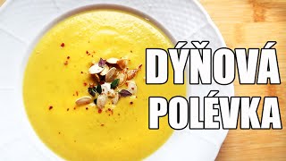 KRÉMOVÁ DÝŇOVÁ POLÉVKA S KOKOSOVÝM MLÉKEM, DÝŇOVÁ POLÉVKA RECEPT, RECEPTY KROK ZA KROKEM,