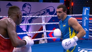 Day 7 (71kg) SISSOKHO NDIAYE Youba (ESP) vs  ZAKHARIEIEV Yurii (UKR) | AIBA WCHs 2021