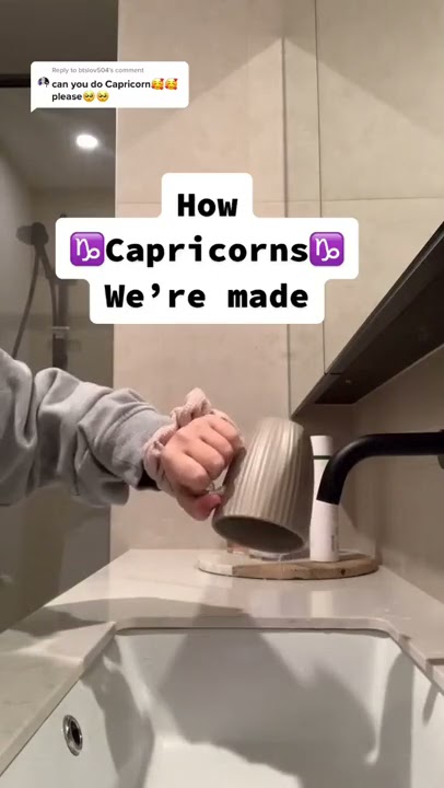 How Capricorns тщс We Re Made Shorts Zodiac Youtube