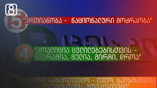 პარტიები 2024 წლის საპარლამენტო არჩევნების ბიულეტენში