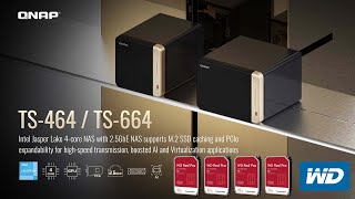 88 Terabytes of STORAGE! QNAP TS-464 Overview \u0026 Setup Guide Inc. 4 x 22TB WD Red Pro's!
