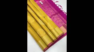 ✨Pure Kanjivaram Handloom silk sarees ✨Price:6400 ✨DM: 9042598287#shorts #saree#sarees#trending#ziah